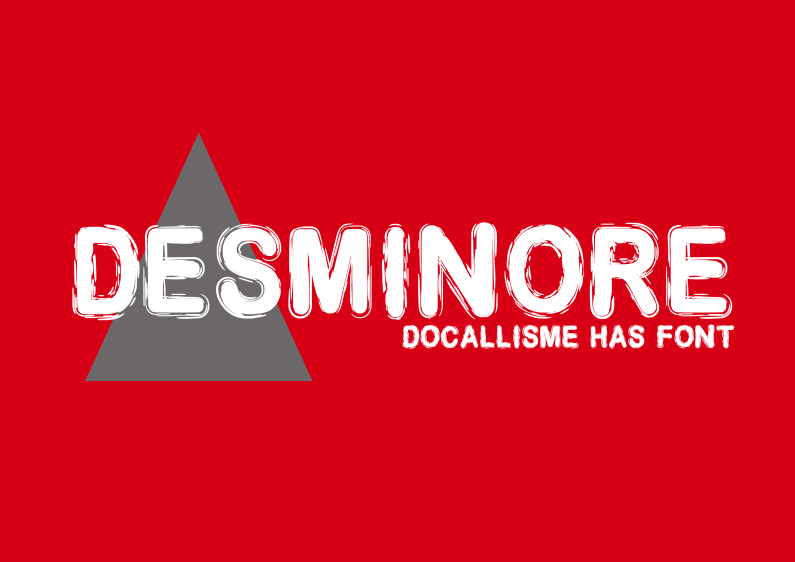 DESMINORE font